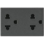 Ổ cắm đôi 3 chấu Axolute HS4185