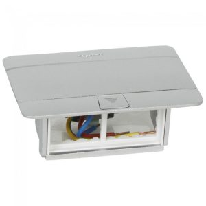 Hộp âm sàn Legrand 4M màu Nhôm 054011