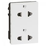 Ổ cắm đôi 3 chấu Arteor 572133