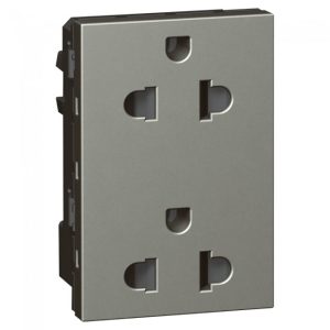 Ổ cắm đôi 3 chấu Arteor 572633