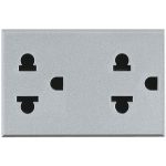 Ổ cắm đôi 3 chấu Axolute HC4185